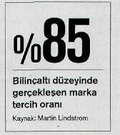 bilinc alti bilinçaltı marka tercihi