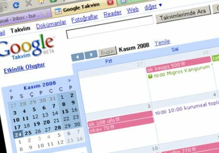 reader Google takvim ile ödemelerinizi, planlamanızı düzenleyin